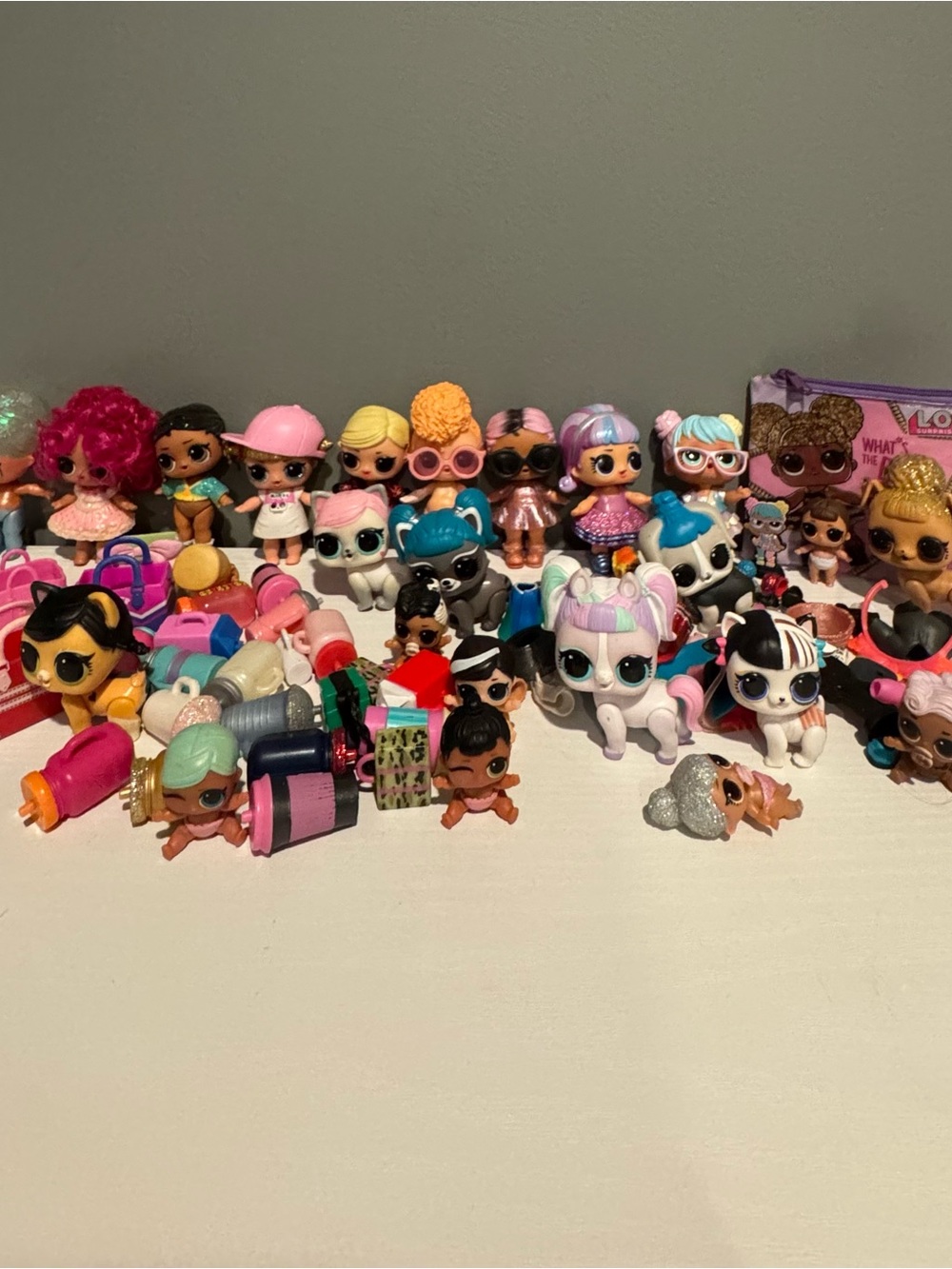 L.O.L. Surprise! Multicolor Doll & Pet Accessory Lot with Pink Accents